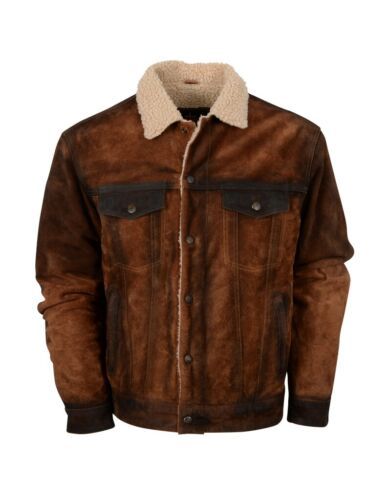 StS Ranchwear Western Jacket Mens Conceal Carry Rust STS6563