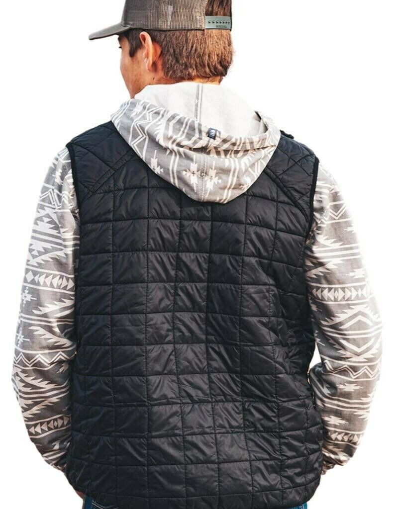 Men's Wesley Vest in Black by STS Ranchwear STS3051L