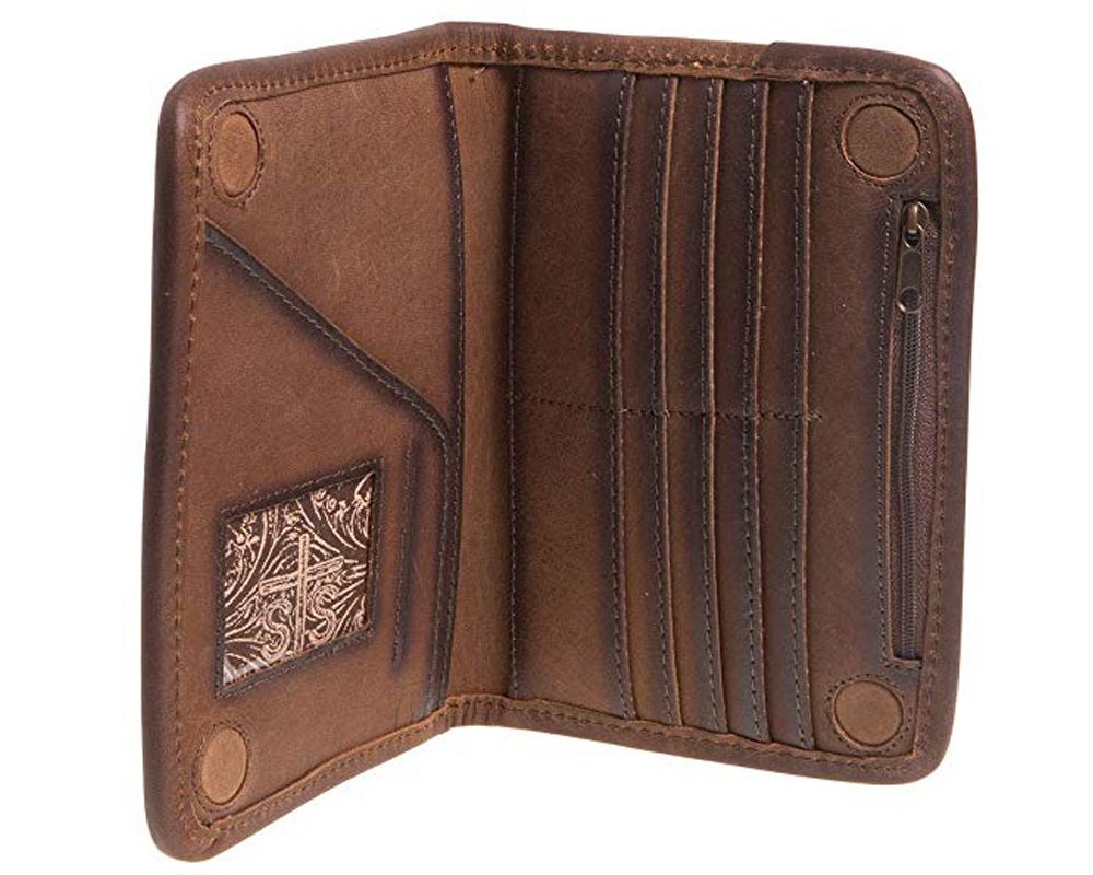 STS Ranchwear Cowhide Magnetic Wallet