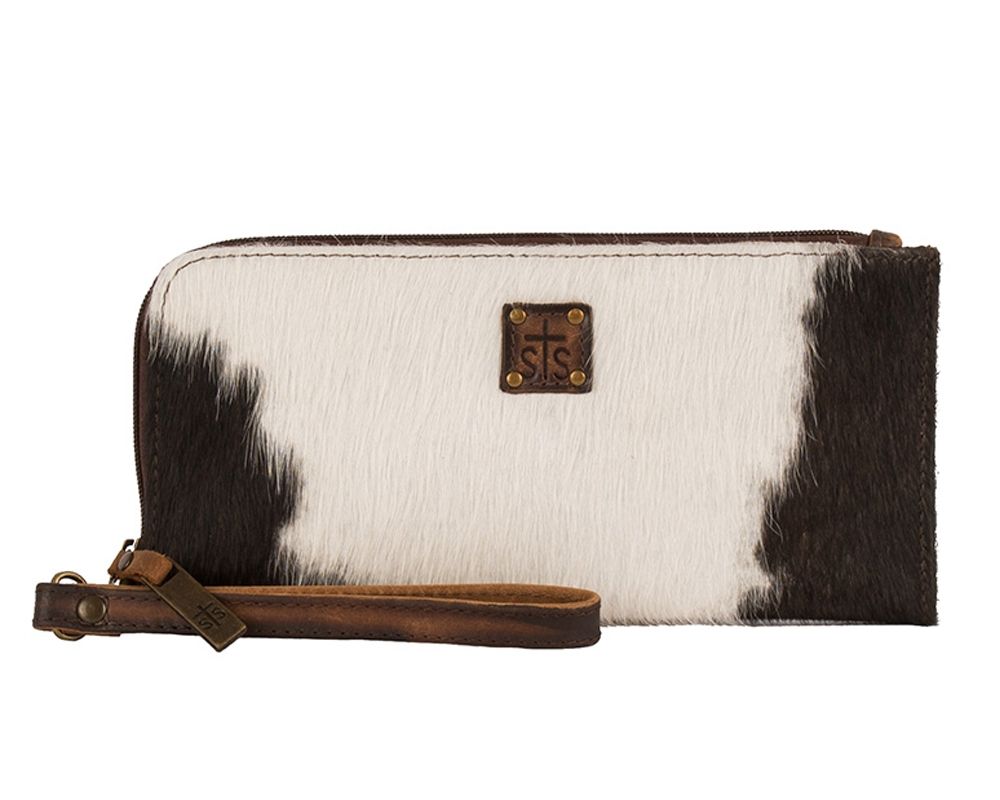 STS Ranchwear Classic Cowhide Clutch