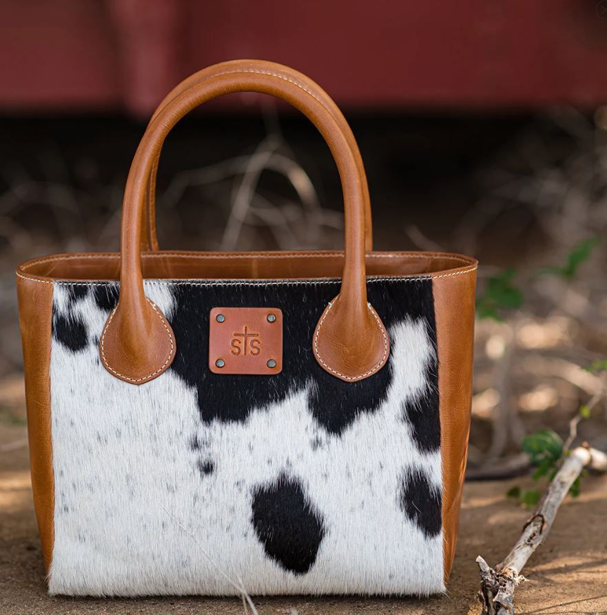 Cowhide Basic Bliss Satchel