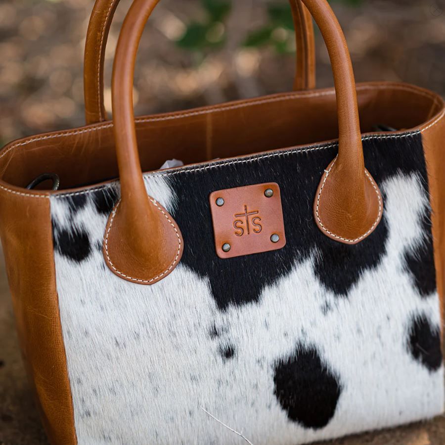 Cowhide Basic Bliss Satchel