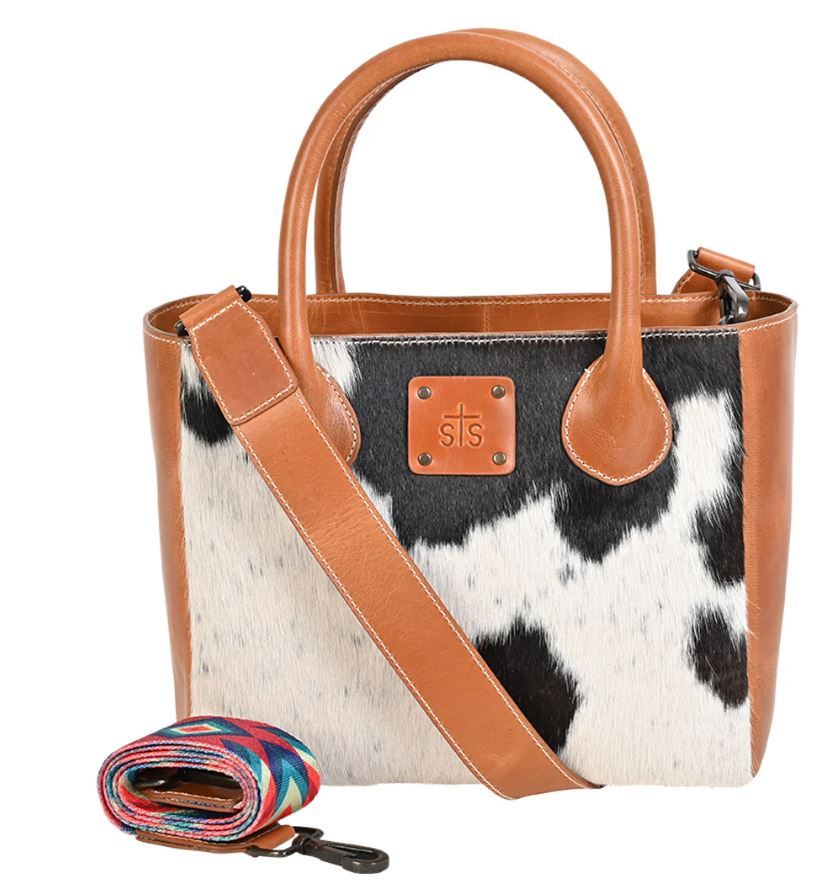 Cowhide Basic Bliss Satchel