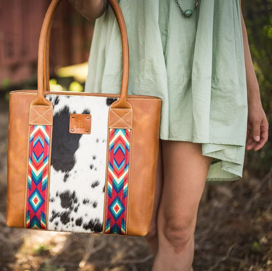 Cowhide Basic Bliss Tote