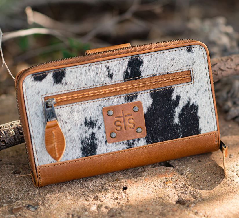 Cowhide Basic Bliss Ava Wallet STS69393