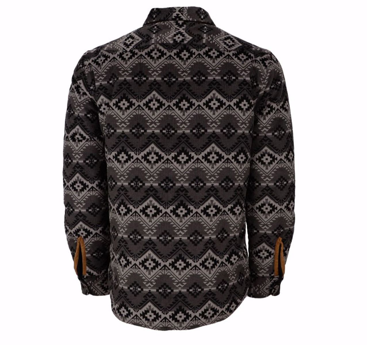 Men's Everette Jacket In Black Aztec and Reversible