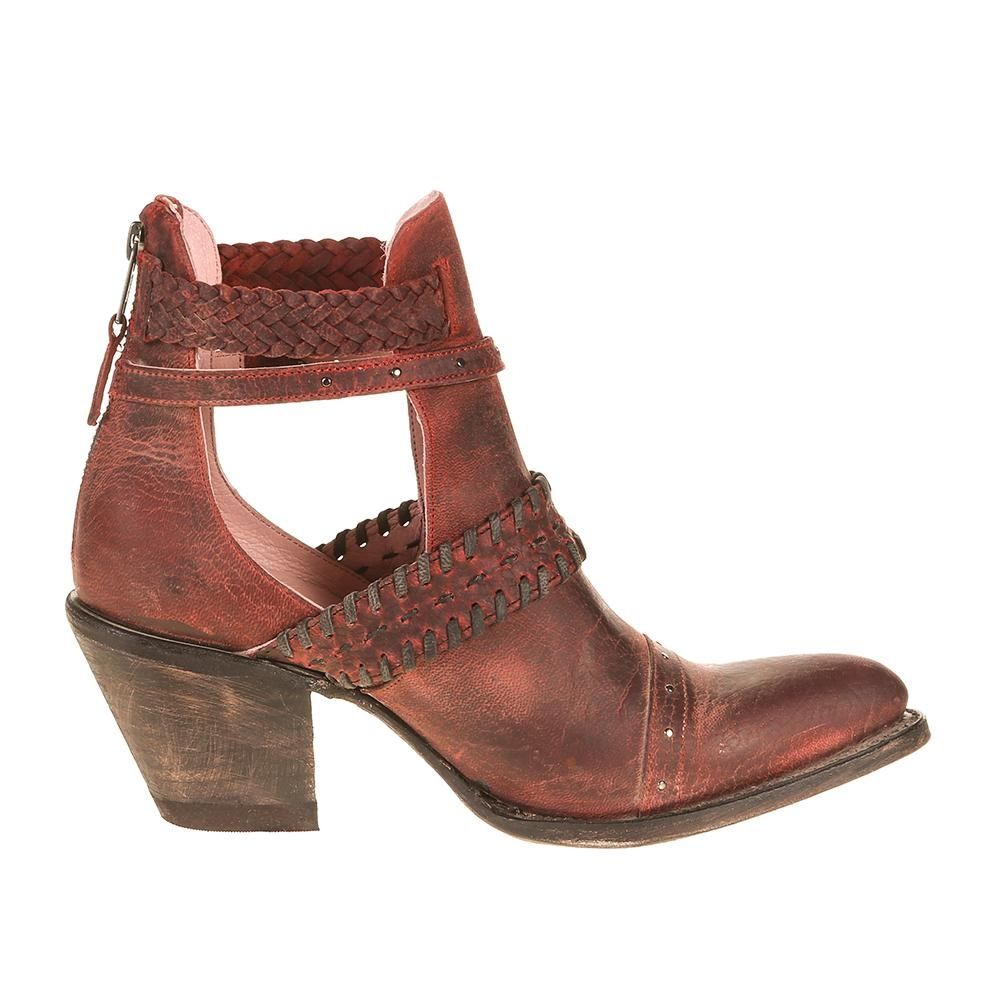 Miss Macie I Dare You Ankle Boot in Red