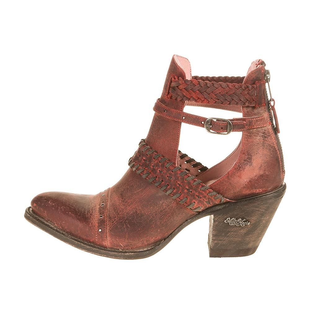 Miss Macie I Dare You Ankle Boot in Red