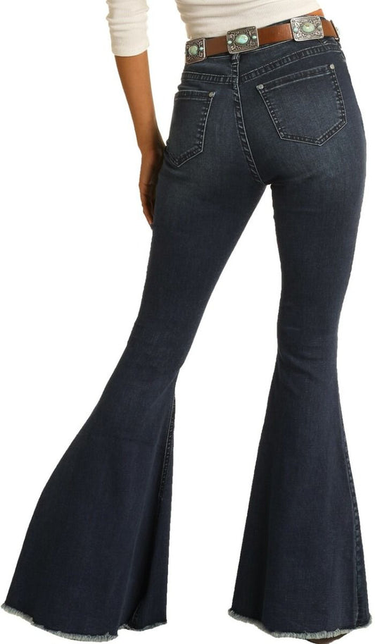 High Rise Extra Stretch Air Denim by Rock and Roll Cowgirl