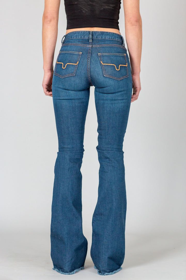 Lola Raw Hem Jean Blue by Kimes Ranch