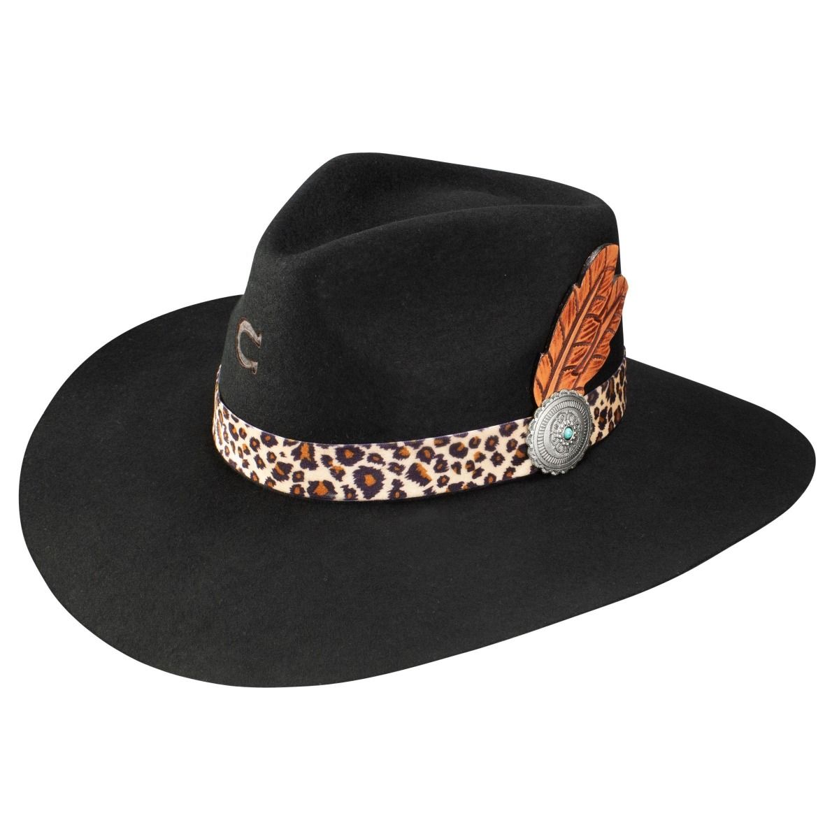 Charlie 1 Horse Hat Heatseeker in Black