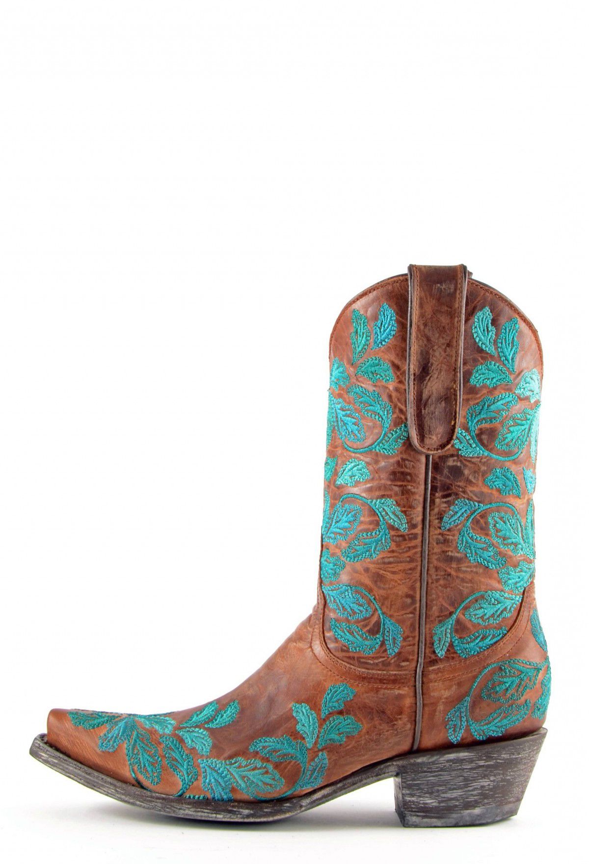 Yippee Ki Yay by Old Gringo Mahlia 10" Brass Boots