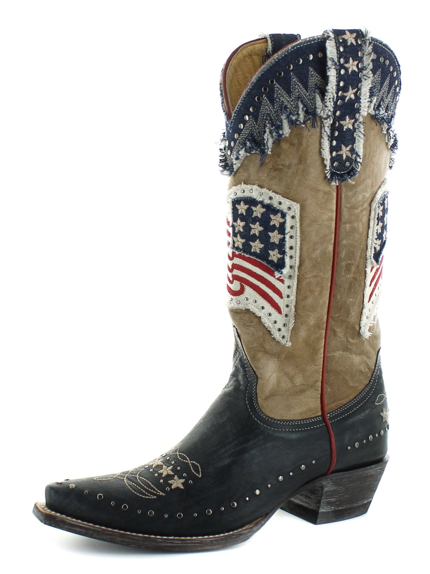 Yippee Ki Yay by Old Gringo Unity Boot in Bone Blue