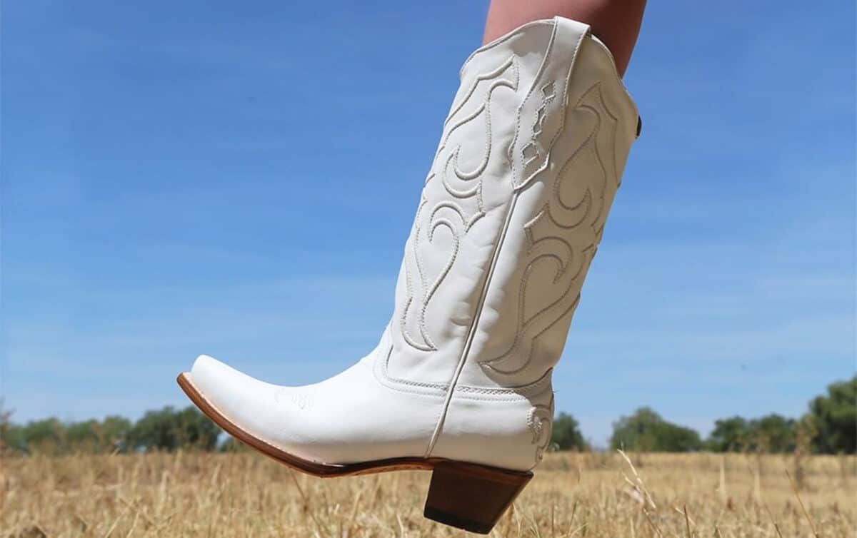 White Ladies Boots Z5046