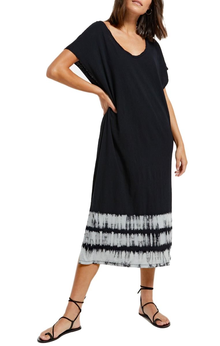 Z Supply Eden Stripe Tie-Dye oversized dress