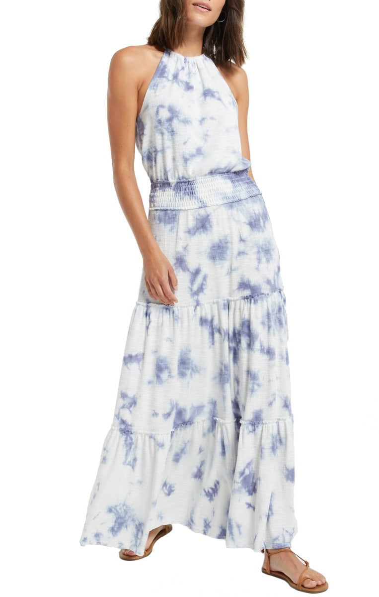 Beverly Cloud Tie-Dye Slub Dress