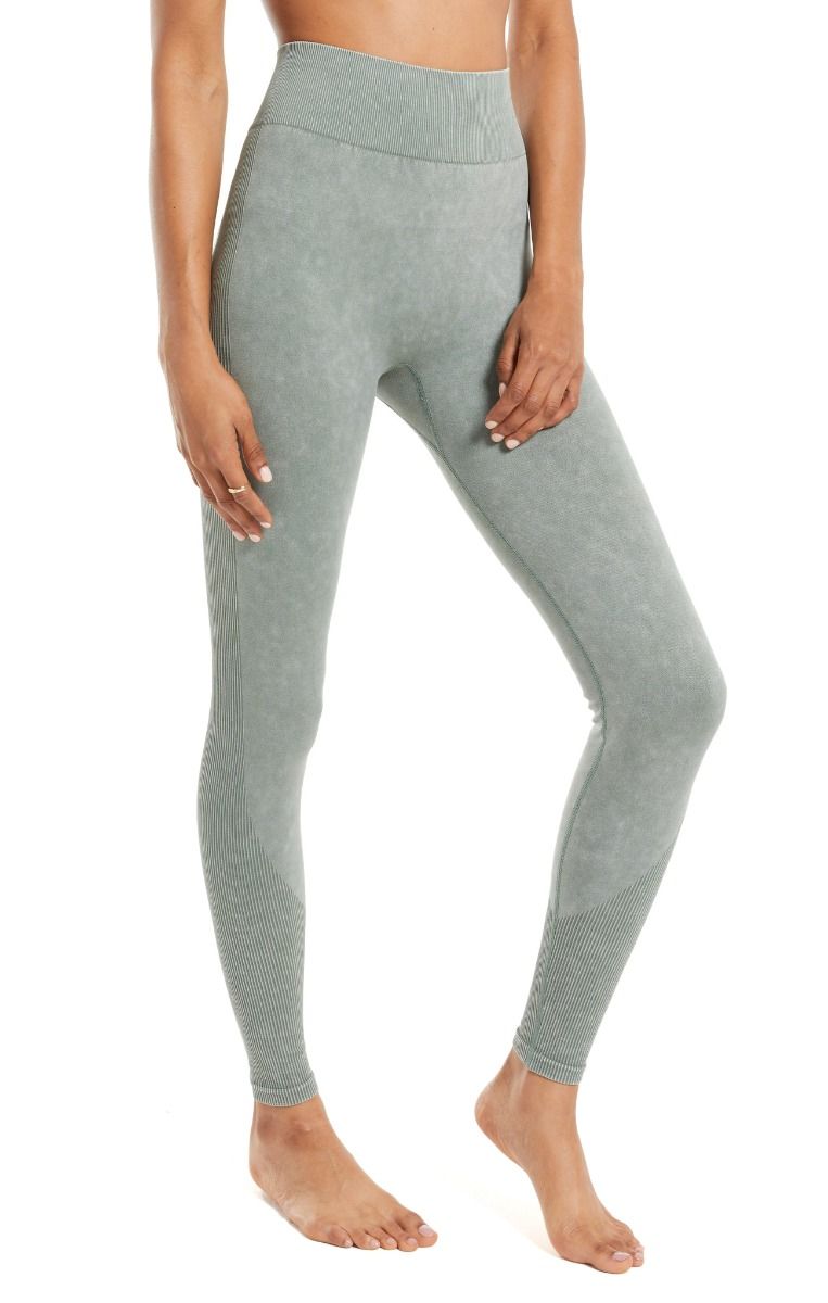 Walk It Out Seamless Legging In Green By Z Supply Zlp213958