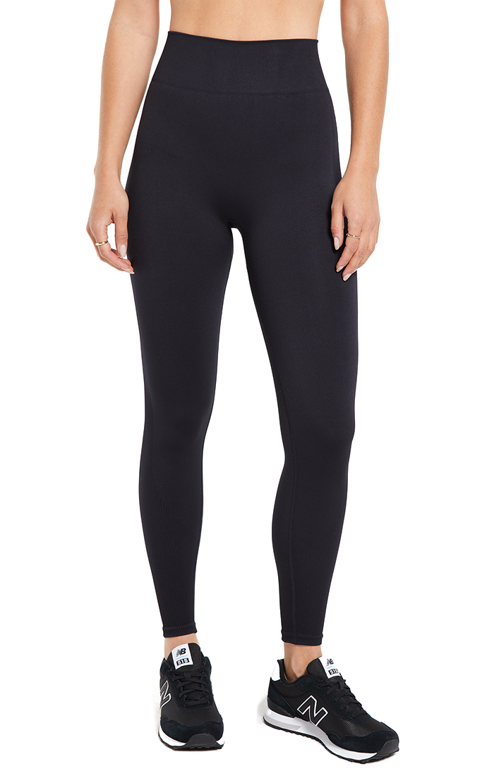 Walk It Out Seamless Legging In Black By Z Supply Zlp213958