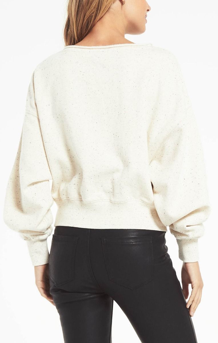 Z Supply Allie Speckled Sweatshirt