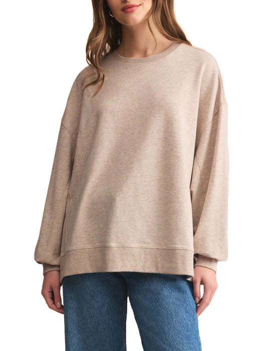 Modern Weekender in Natural Heather